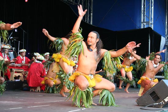 Superbe prestation de Tahiti Ora